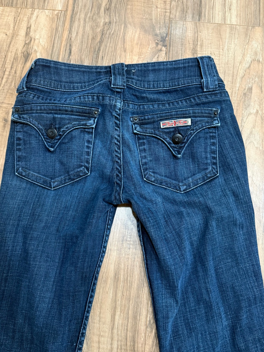 Y2K Hudson Women's Dark Blue Bootcut Jeans - Picture 1 of 8